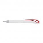 Penne biro con logo color rosso seconda vista