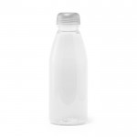 Bottiglietta in tritan con tappo a vite color bianco prima vista