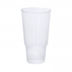 Bicchiere riutilizzabile in plastica dalla forma particolare 1.200 ml color trasparente prima vista