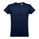 Crea la tua t shirt con logo colore blu prima vista