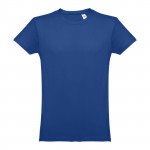 Crea la tua t shirt con logo colore azul reale prima vista