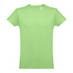 Crea la tua t shirt con logo colore verde chiaro  prima vista