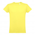 Crea la tua t shirt con logo colore giallo chiaro prima vista
