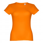 T shirt bianche pubblicitarie colore arancione 