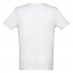 T shirt da stampare con logo colore bianco seconda vista