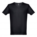 T shirt da stampare con logo colore nero prima vista