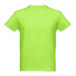 Stampa logo su magliette colore verde chiaro