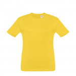 Maglietta personalizzata per bambini colore giallo