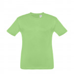 Maglietta personalizzata per bambini colore verde chiaro