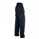 Pantaloni personalizzati con 8 tasche colore blu mare terza vista