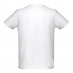 Stampa logo su magliette colore bianco seconda vista