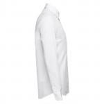 Morbide camice personalizzate colore bianco vista laterale