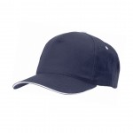 Cappellini personalizzati basso costo colore blu mare