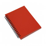 Piccolo quaderno da personalizzare colore rosso