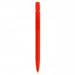 Penne di plastica colorata con logo color rosso