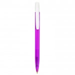 Penne aziendali con clip bianca color viola