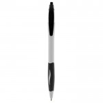 Penna promozionale con impugnatura soft color nero