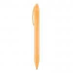 Penna promozionale dal corpo spesso color arancione
