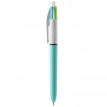 Penne con logo da 4 inchiostri color azzurro