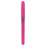 Evidenziatore promozionale a forma di penna color rosa