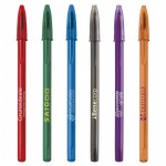 Penne gadget con logo color viola prima vista