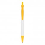 Penne a scatto personalizzate con logo color giallo
