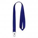 Cordoncino porta badge personalizzati color blu