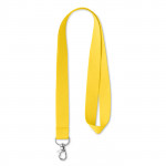 Cordoncino porta badge personalizzati color giallo
