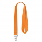 Cordoncino porta badge personalizzati color arancione