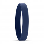 braccialetto di silicone personalizzato color blu