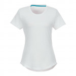 T-shirt con logo da donna colore bianco