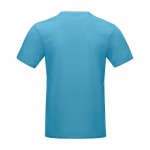 T-shirt da uomo in cotone biologico GOTS da 160 g/m² Elevate NXT color blu seconda vista posteriore