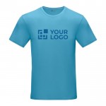 T-shirt da uomo in cotone biologico GOTS da 160 g/m² Elevate NXT color blu vista area di stampa