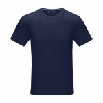 T-shirt da uomo in cotone biologico GOTS da 160 g/m² Elevate NXT color blu oltremare seconda vista frontale