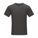 T-shirt da uomo in cotone biologico GOTS da 160 g/m² Elevate NXT color grigio scuro seconda vista frontale