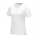 T-shirt da donna in cotone biologico GOTS da 160 g/m² Elevate NXT color bianco