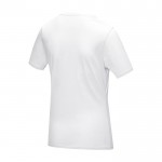 T-shirt da donna in cotone biologico GOTS da 160 g/m² Elevate NXT color bianco terza vista posteriore