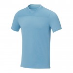 T-shirt tecniche personalizzate ecologiche colore azzurro