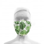 Mascherina personalizzata riutilizzabile con foglie