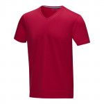T-shirt in cotone biologico personalizzabile colore rosso
