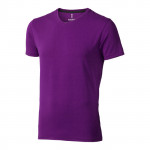 T-shirt in cotone biologico personalizzabile colore viola