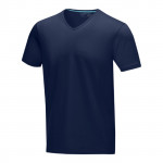 T-shirt in cotone biologico personalizzabile colore blu scuro