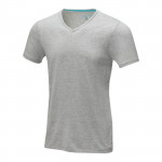 T-shirt in cotone biologico personalizzabile colore grigio