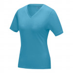 T-shirt ecologiche da donna personalizzate colore blu