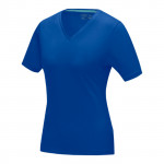 T-shirt ecologiche da donna personalizzate colore azul reale