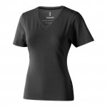 T-shirt ecologiche da donna personalizzate colore titanio