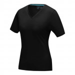 T-shirt ecologiche da donna personalizzate colore nero