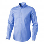 Camicie aziendali con logo colore azzurro