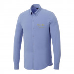 Camicia da uomo personalizzabili con logo colore azzurro