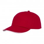 Cappelli da personalizzare in cotone colore rosso